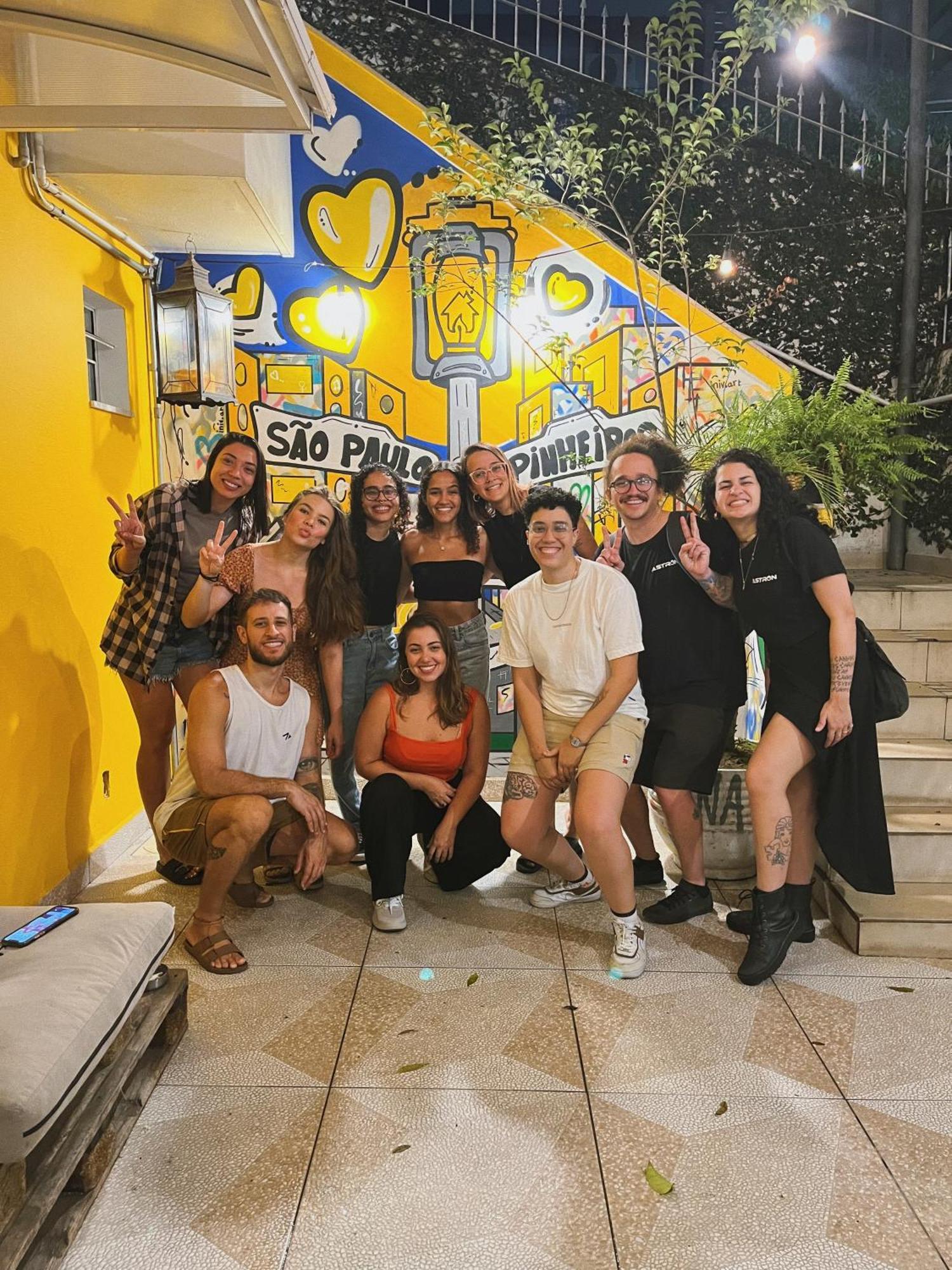 Lamparina Hostel เซาเปาโล ภายนอก รูปภาพ